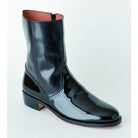 Black Half Wellington Boot - Spur Boxed | Ammo & Company | Parade Footwear