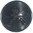 Button - RGR - Black Plastic - 40L | Ammo & Company | 