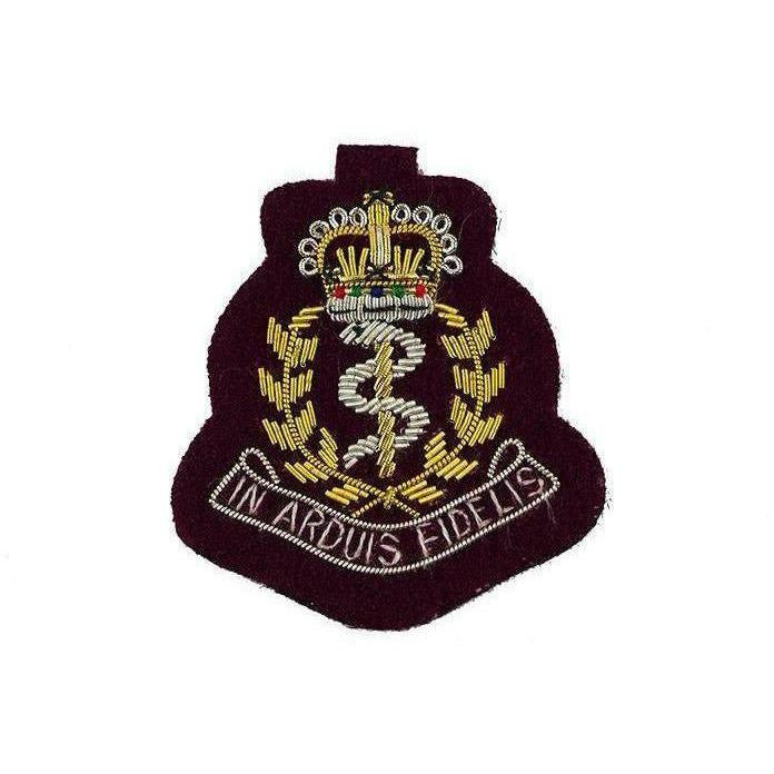 RAMC Officers' Beret Badge-Headdress Badges-Official Cadet Kit Shop-Navy-Cadet Kit Shop