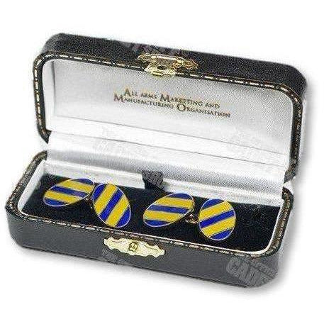 Army Cadet Force (ACF) Striped Hand Enameled Cufflinks | Official Cadet Kit Shop | Clearance