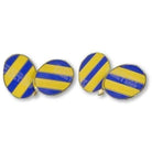 Army Cadet Force (ACF) Striped Hand Enameled Cufflinks | Official Cadet Kit Shop | Clearance