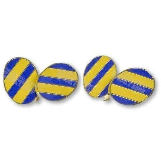 Army Cadet Force (ACF) Striped Hand Enameled Cufflinks | Official Cadet Kit Shop | Clearance