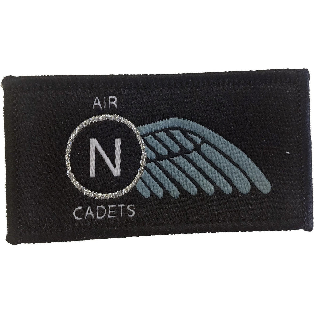 Air Cadets Pilot Navigation Training Scheme ACPNTS - Silver Wing Badge - Merrow Border - Paper Backing | Official Cadet Kit Shop | Cadet Force Badges