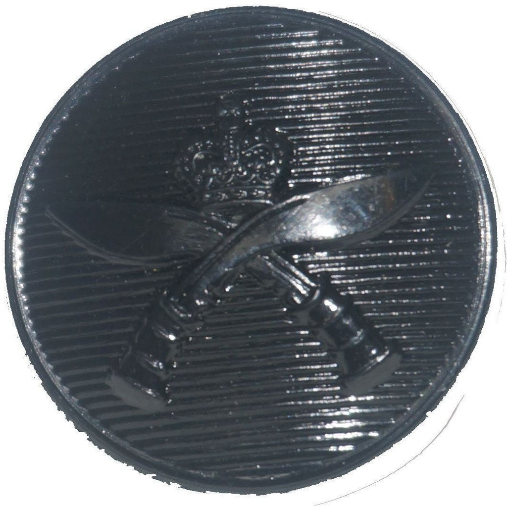 Button - RGR - Black Plastic - 30L | Ammo & Company | 