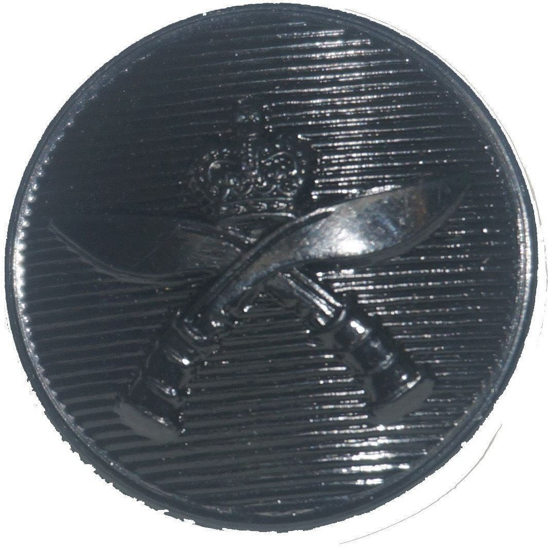 Button - RGR - Black Plastic - 40L | Ammo & Company | 