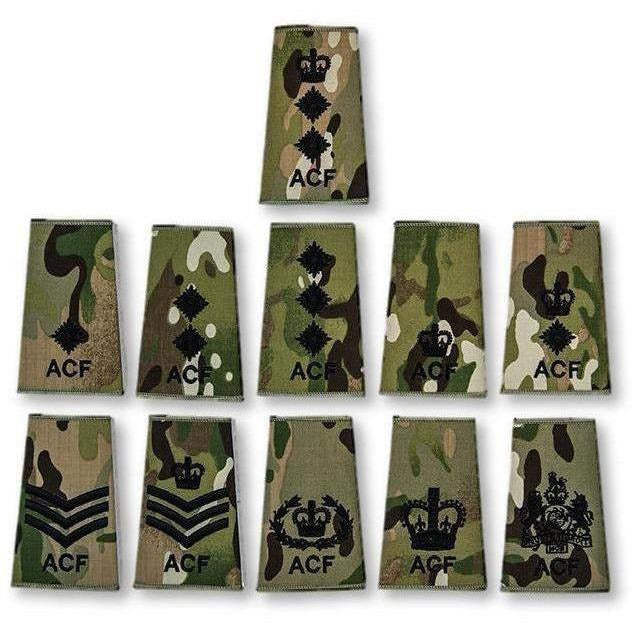 Adult Volunteer ACF Rank Slide in Multicam MTP | Ammo & Company | Embroidered Badges