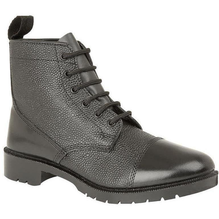 Black DMS Boot - Hi Shine Toe & Counter - Size 6 - 12 | Ammo & Company | Parade Footwear