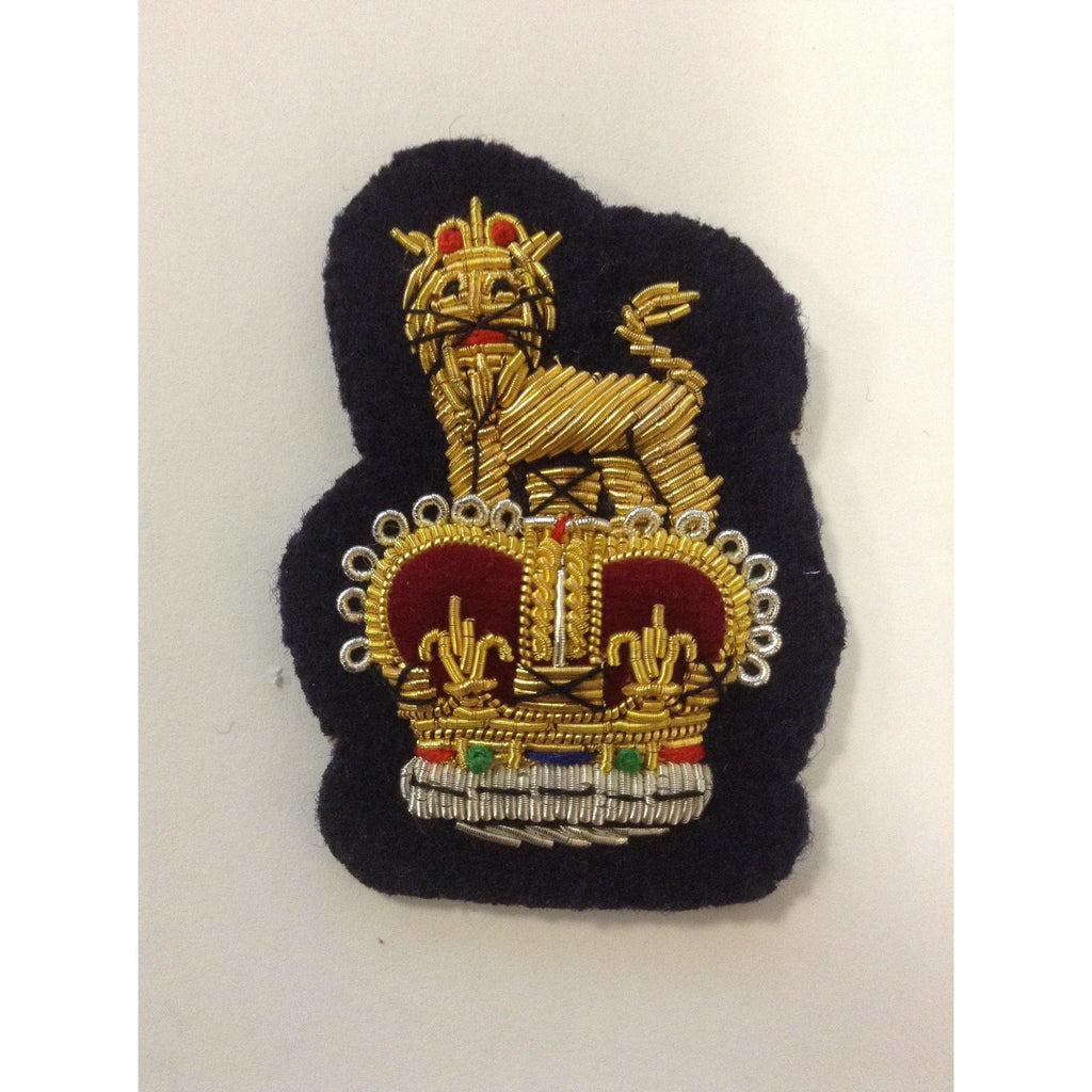 Staff Officers' Beret Badge-Headdress Badges-Ammo & Company-Commando Green Background-Cadet Kit Shop