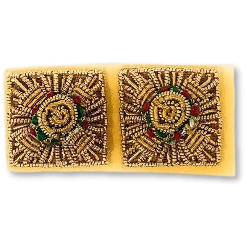 5/8" Gold Pips | Ammo & Company | Embroidered Badges