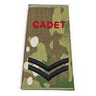 Cadet Rank Slide in Multicam MTP | Cadet Kit Shop | Embroidered Badges