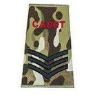 Cadet Rank Slide in Multicam MTP | Cadet Kit Shop | Embroidered Badges