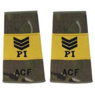 ACF Multicam MTP Probationary Instructor Sergeant Rank Slides | Ammo & Company | Embroidered Badges
