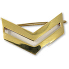British Army Brass Chevron Corporal | Ammo & Company | Metal Badges of Rank & Appointment