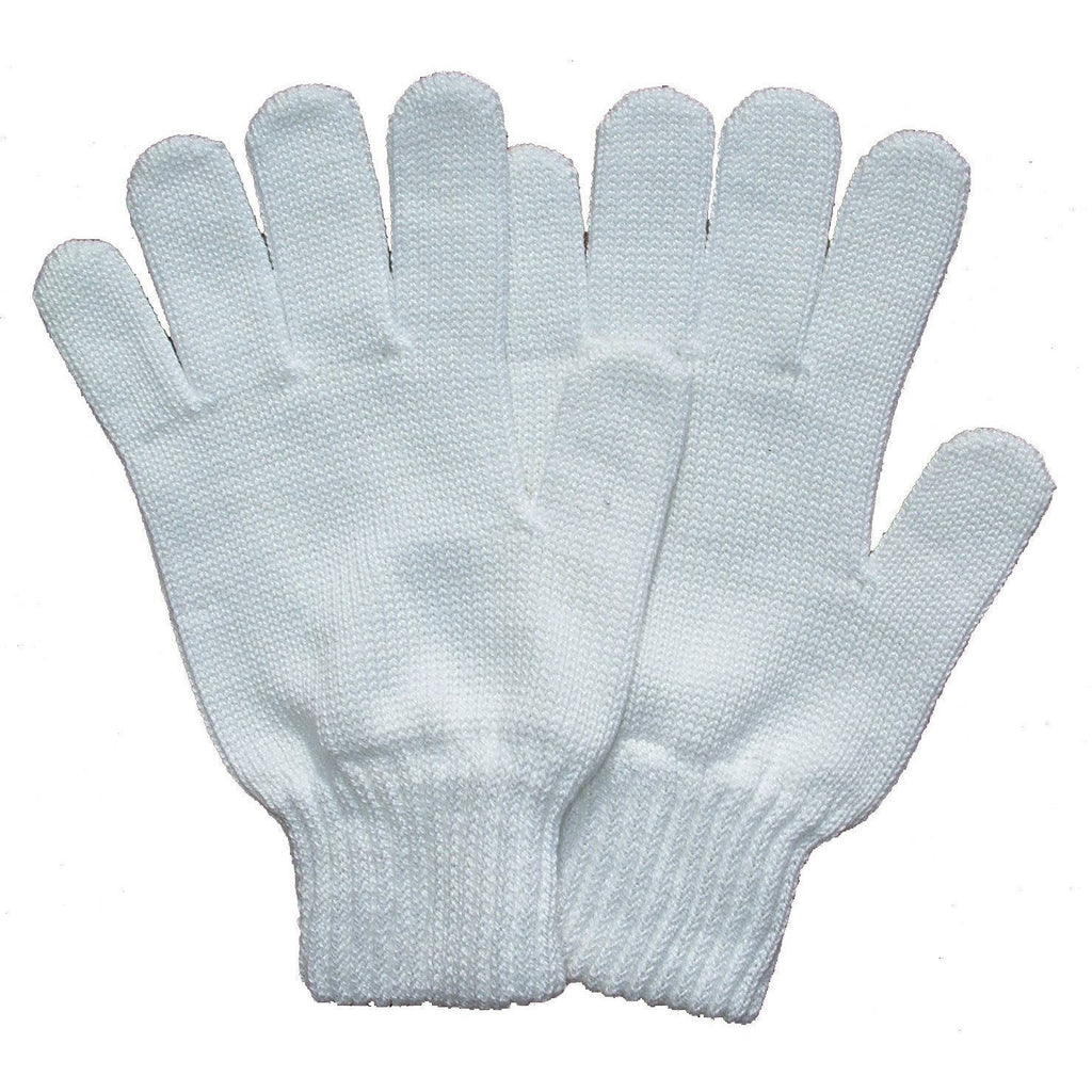 Mercerised Knitted Cotton Gloves-Uniform Clothing & Accessories-Official Cadet Kit Shop-Cadet Kit Shop
