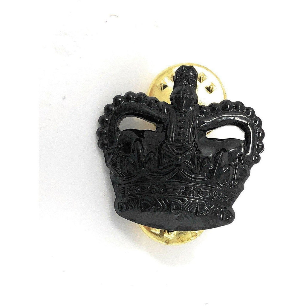 5/8" Black Crown | Ammo & Company | Metal Badges of Rank & Appointment