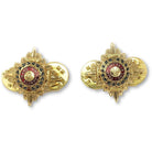 5/8" Gold And Enamelled Pips | Ammo & Company | Metal Badges of Rank & Appointment