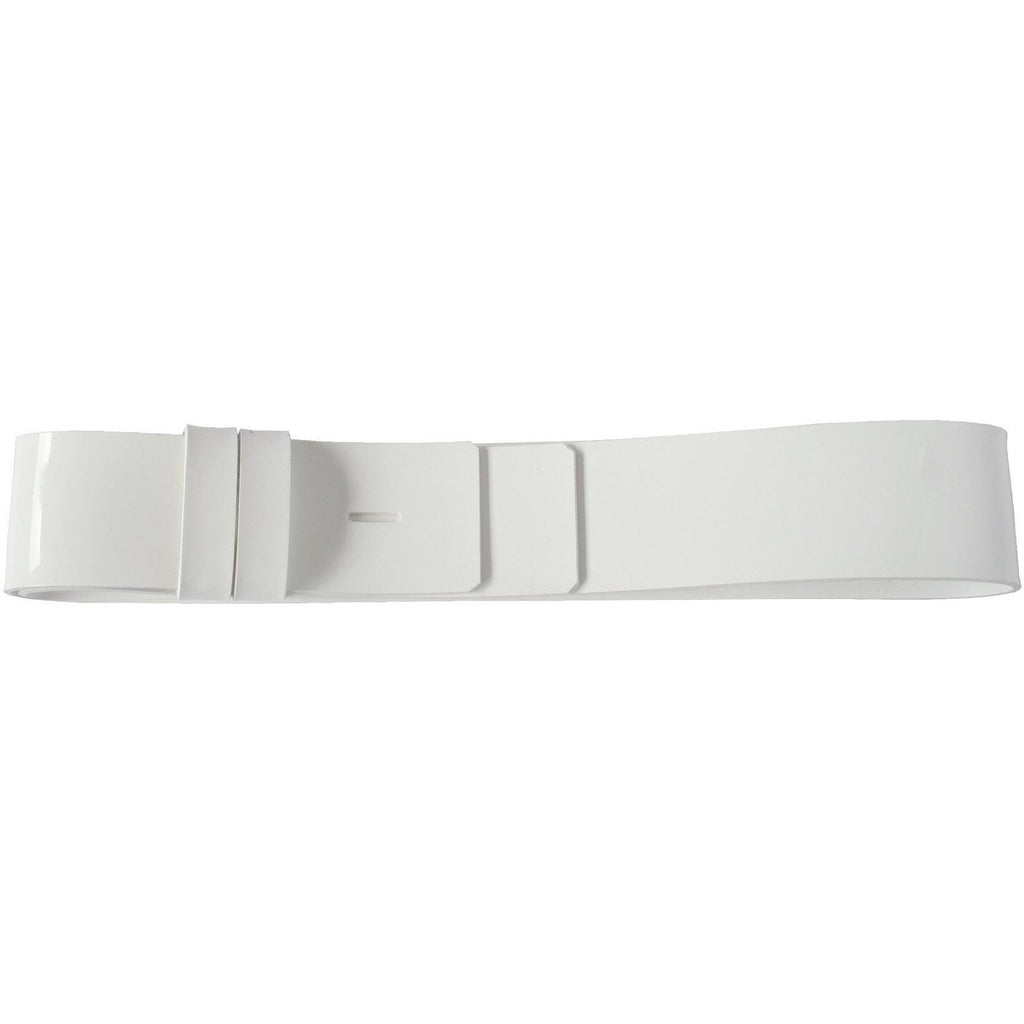 2 1/4" Waist Belt, Gloss White PVC | Official Cadet Kit Shop | Uniform Clothing & Accessories