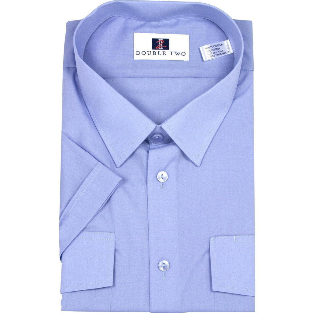 Blue Double Two Short Sleeved RAF Shirt | Ammo & Company | Uniform Clothing & Accessories
