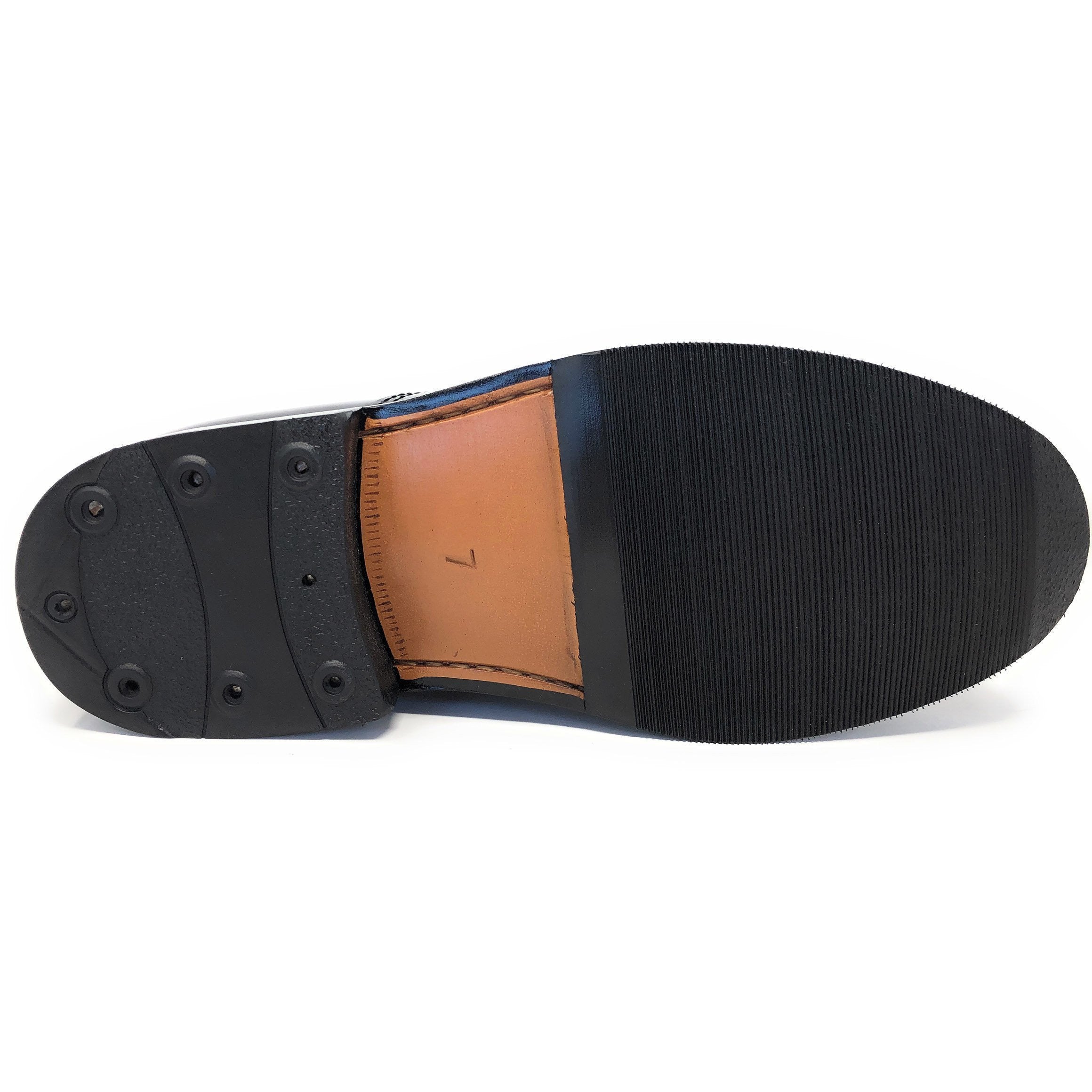 Oxford Shoe - Black Leather-Parade Footwear-Ammo & Company-9-Cadet Kit Shop