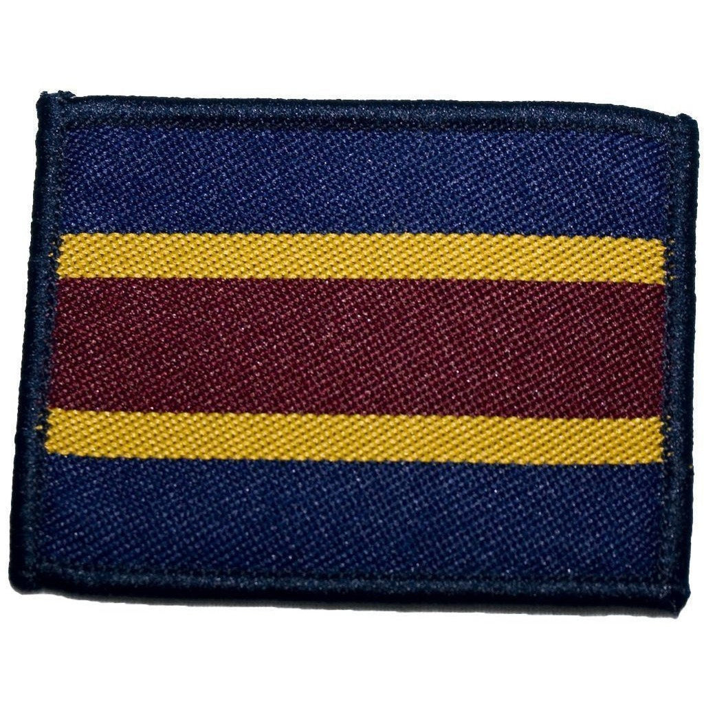TRF - RAVC - Navy/Yelow/Maroon Stripes - 60 x 48mm [product_type] Ammo & Company - Military Direct