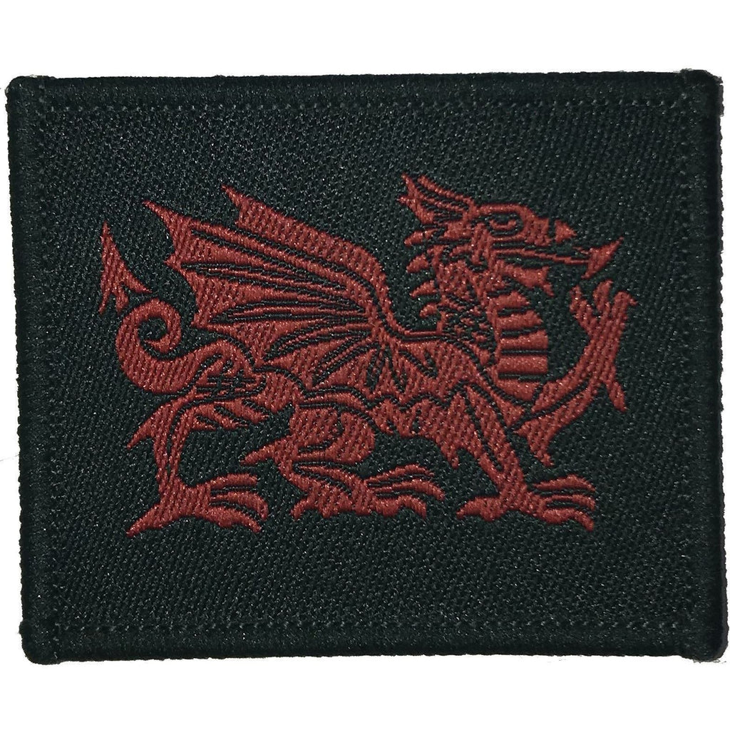 TRF - Royal Welsh - Red Dragon on Green -45mm x 40mm [product_type] Ammo & Company - Military Direct