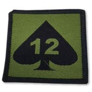 Ammo & Company TRF - 12th Armoured  Infantry Brigade - Olive Green - 50 x 50mm