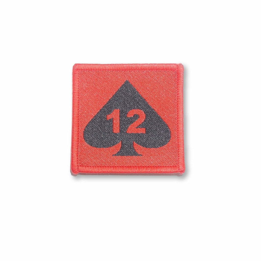Ammo & Company TRF - 12th Armoured  Infantry Brigade - Red - 50 x 50mm
