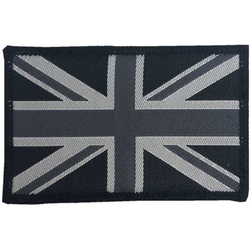 Embroidered Black Union Jack GB Patch | Ammo & Company | 
