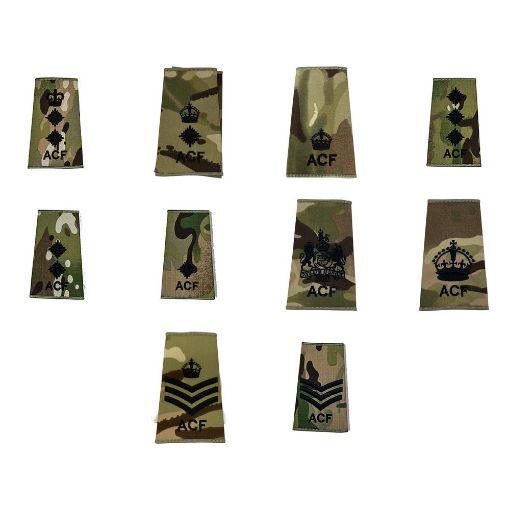 Picture of Army Cadet Force AV 'ACF' Rank Slides - MTP