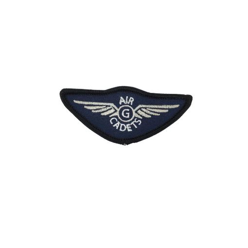 Picture of Air Cadet Gilding Scholarship SGS - Silver Wings - Merrow Border - Paper Backing