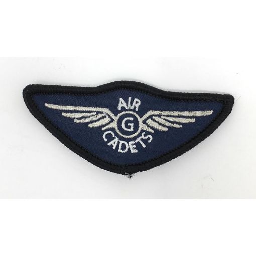 Picture of Air Cadet Gilding Scholarship SGS - Silver Wings - Merrow Border - Paper Backing