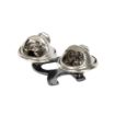 Picture of Letter R (Retired OFFICERS ) - Spike & Clutch Fitting - Black - Pair