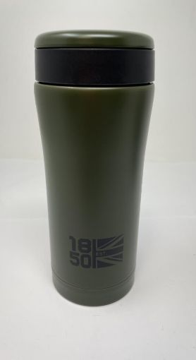 Picture of 1850 - 330ml Flask Ammo Pouch Flask - Olive Green