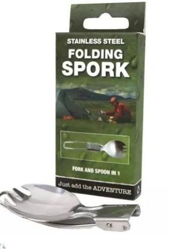 Picture of Stainless Steel Folding Spork