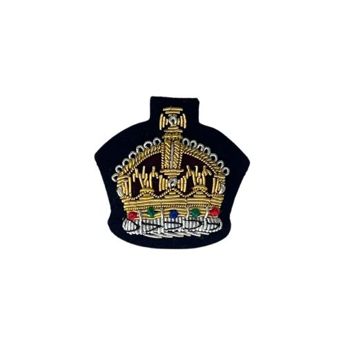 Picture of Mess Dress Crowns - Staff Sergeant - Black Ground - Tudor Crown