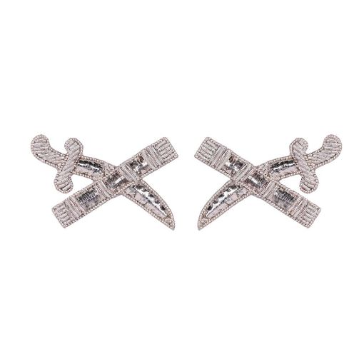 Picture of General's Cross Sword & Batons Mess Dress - Silver - Pairs