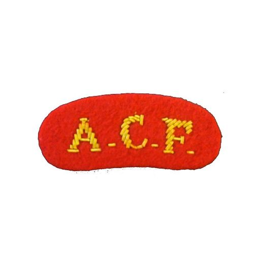 Picture of ACF Mess Dress Title - Gold on Red - Pair