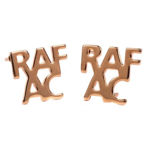 Picture of Letter RAFAC Pin Badges - Gold Plated - Spike & Clutch Fitting