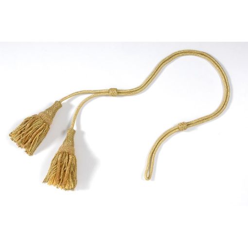 Picture of Cord and Tassels for Colours or Banners - Gold Metalised