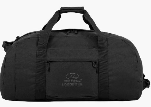 Picture of 100L Forces Loader Holdall - Black 