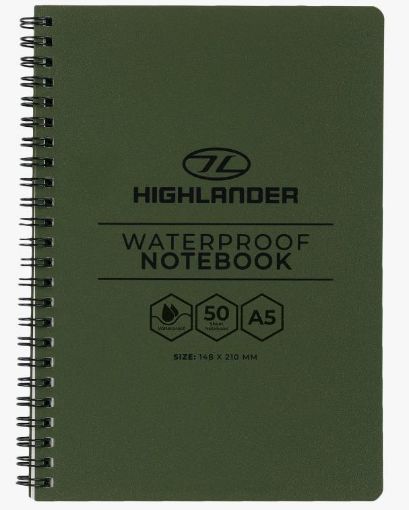 Picture of A5 WATERPROOF NOTEBOOK.   