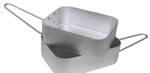 Picture of 1850-2 Piece Aluminium Mess Tin Set 