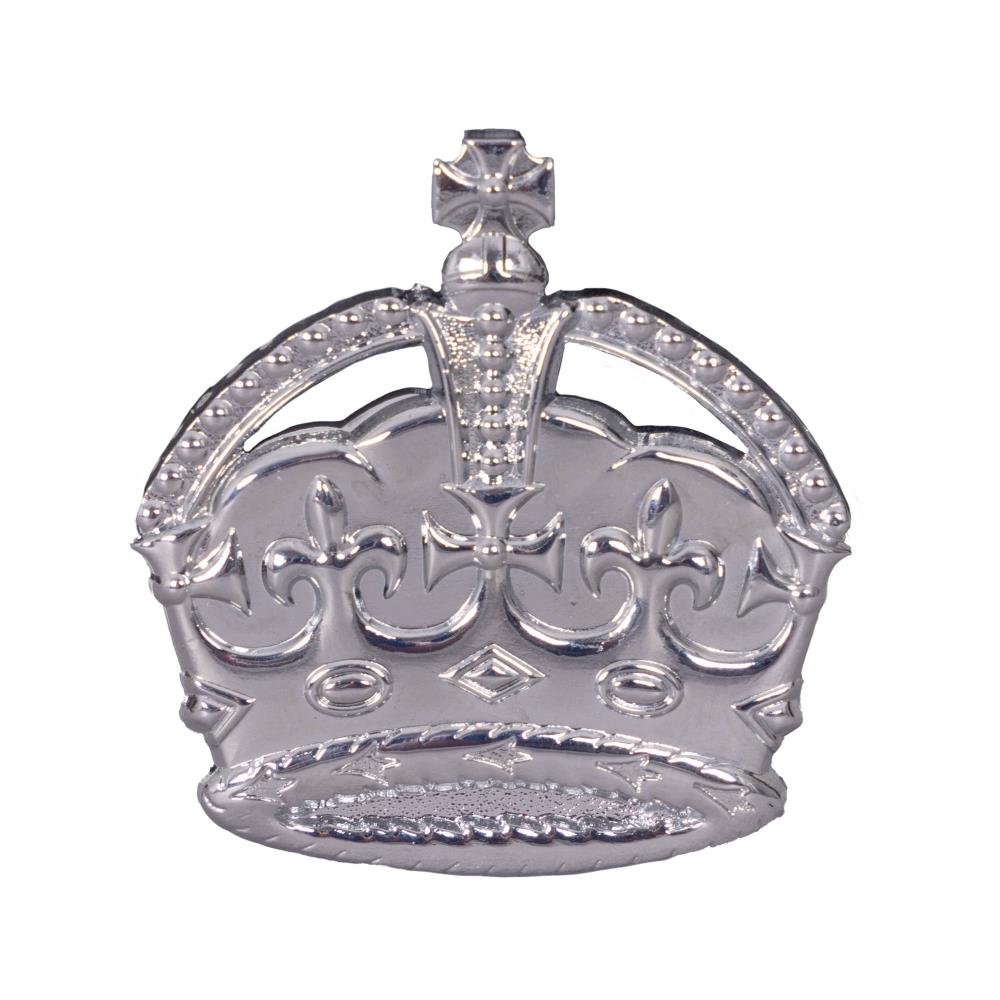 Metal Crown WO2 (CSM) - Chrome with Back Plate - Shank Fitting - Tudor ...