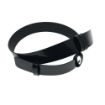 Picture of Parade Belt - Black PVC - + 4 loops - long.