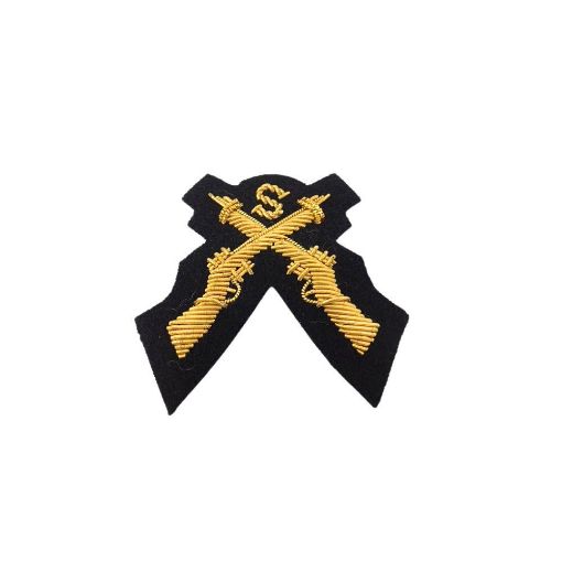 Picture of Mess Dress Qualification Badge - Sniper (X Rifles & S) - Navy