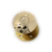 Picture of The PWRR Tunic Button (Queen's Regiment Pattern) - Gold AAL - 30L - Screw Button - Pairs