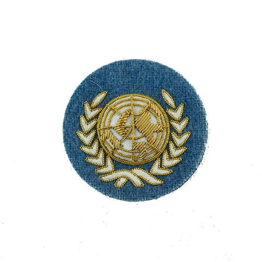 Picture of Beret Badge - Officers Bullion Wire - UN