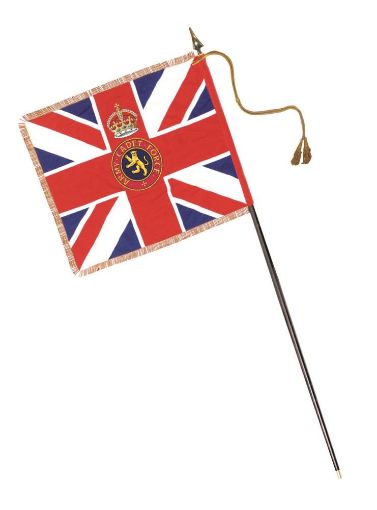 Picture of 42" x 36" ACF Union Banner  (Consort) Applique 2 1/4 inch Gold coloured silk fringe 