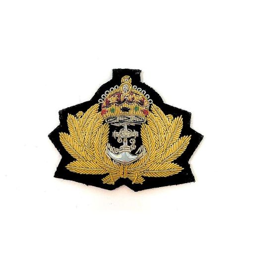 Picture of Royal Navy Officers Beret Badge - Tudor Crown