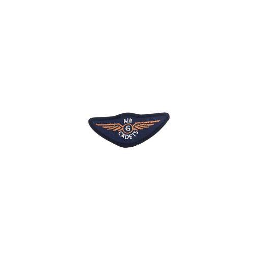 Picture of Air Cadet Bronze ATP Gilding Wings Badge - Bronze Wings - Merrow Border - Paper Backing